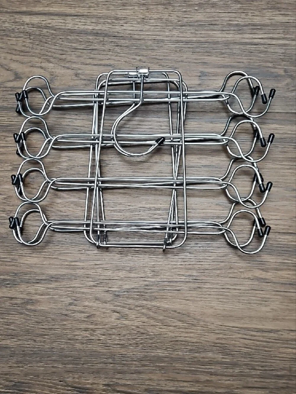 Set of 2 Folding Metal Tank Top and Bra Hangers